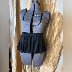 School girl micro skirt